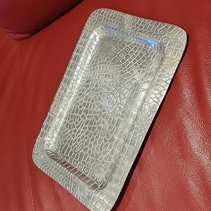 Beautiful metal tray